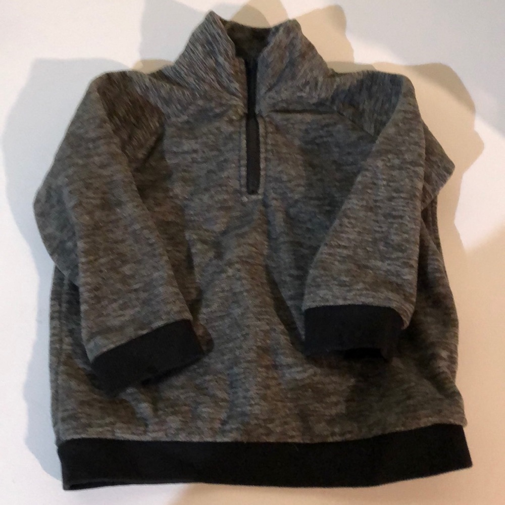 Gymboree grey fleece 1/4zip size 2T